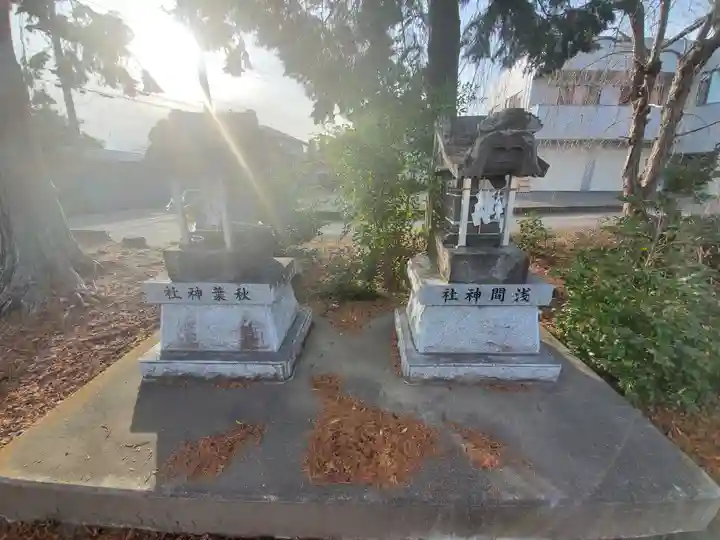 御霊神社の末社・摂社