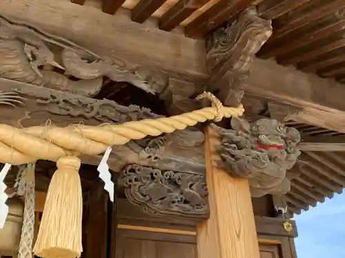栗橋八坂神社の本殿・本堂