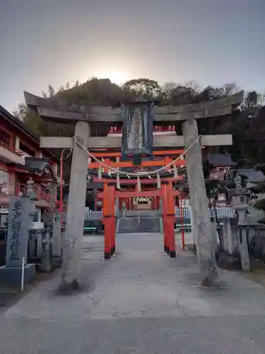 草戸稲荷神社の鳥居