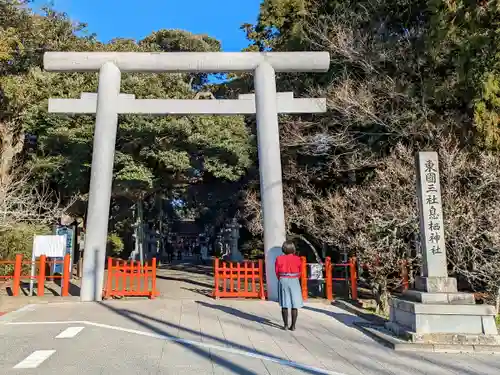 息栖神社の鳥居