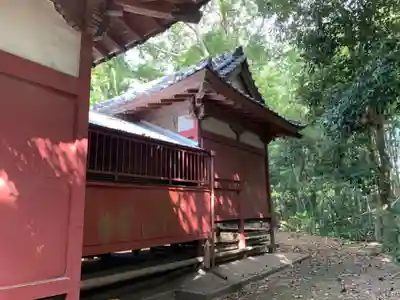面足神社の本殿・本堂