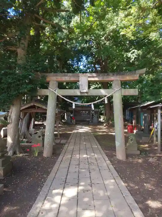 大森鳥見神社の鳥居
