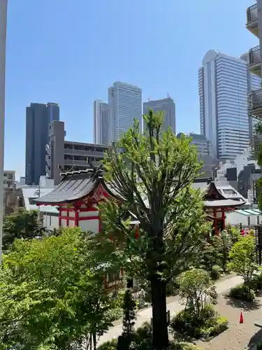 成子天神社の景色