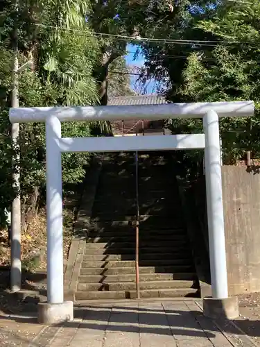 所澤神明社の鳥居