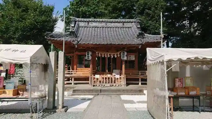 川越熊野神社の本殿・本堂