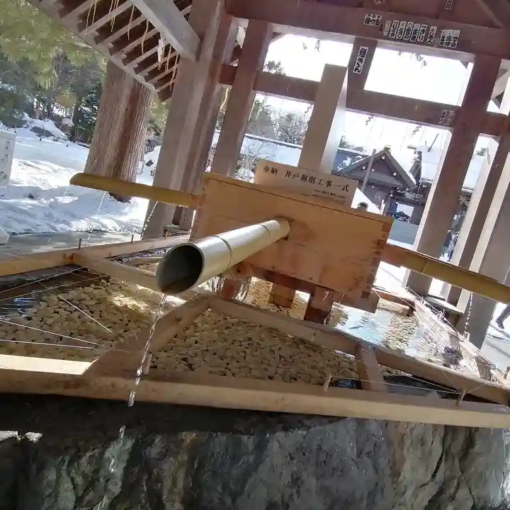 北海道神宮の手水舎