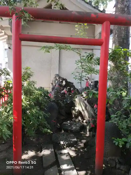 下谷神社の鳥居