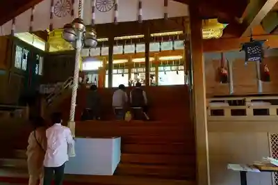 天河大辨財天社の本殿・本堂