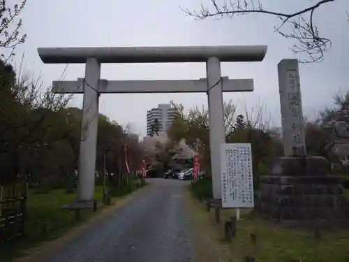 弘道館鹿島神社の鳥居