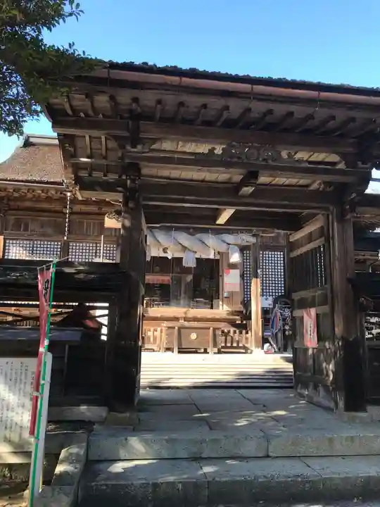中山神社の本殿・本堂