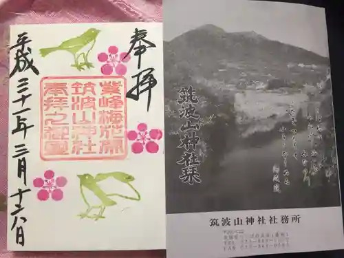 筑波山神社の授与品その他