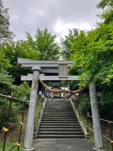 厚真神社の鳥居