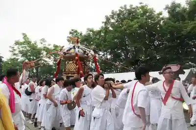 釧路一之宮 厳島神社のお祭り