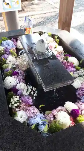 新琴似神社の手水舎