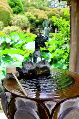 常楽寺の手水舎