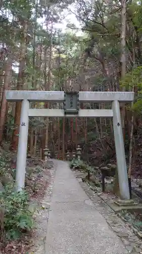 天の岩戸神社の鳥居