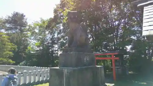 滝川神社の狛犬