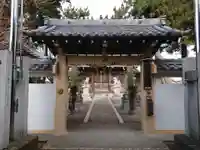 松ヶ島神明社の山門・神門