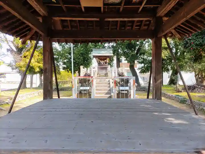 津島社(松下)の本殿・本堂