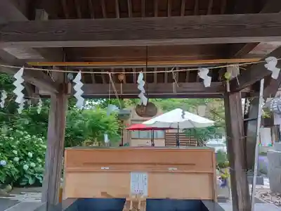 旭川神社の手水舎