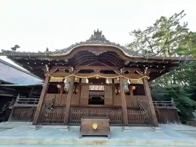 諏訪神社の本殿・本堂
