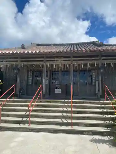 沖宮の本殿・本堂