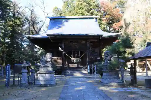 田村神社の本殿・本堂