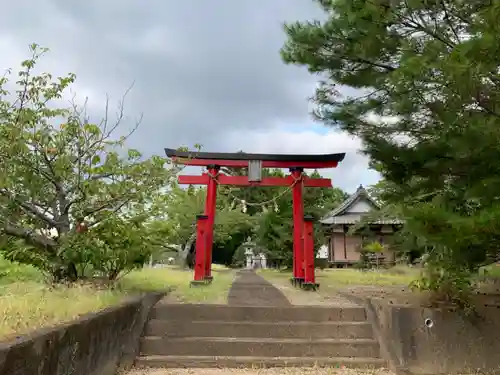 川俣神社の鳥居