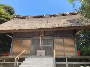 栗木神社の本殿・本堂