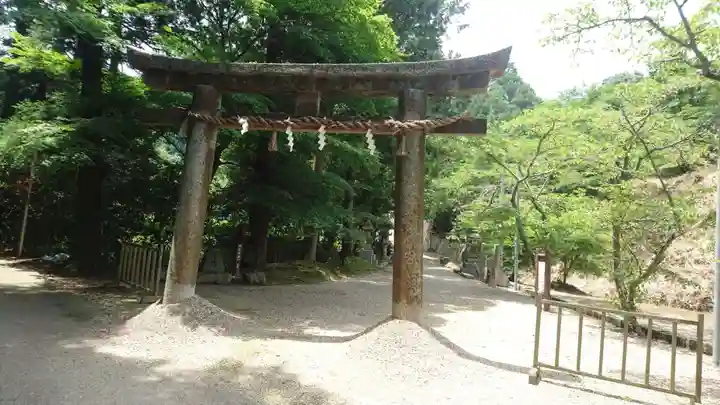 柳生八坂神社の鳥居