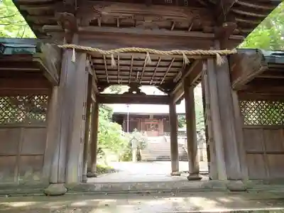 服部神社の山門・神門