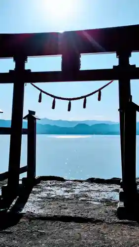 御座石神社の鳥居