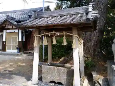 八幡社（大谷八幡社）の手水舎