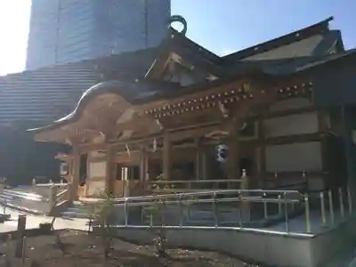 西久保八幡神社の本殿・本堂