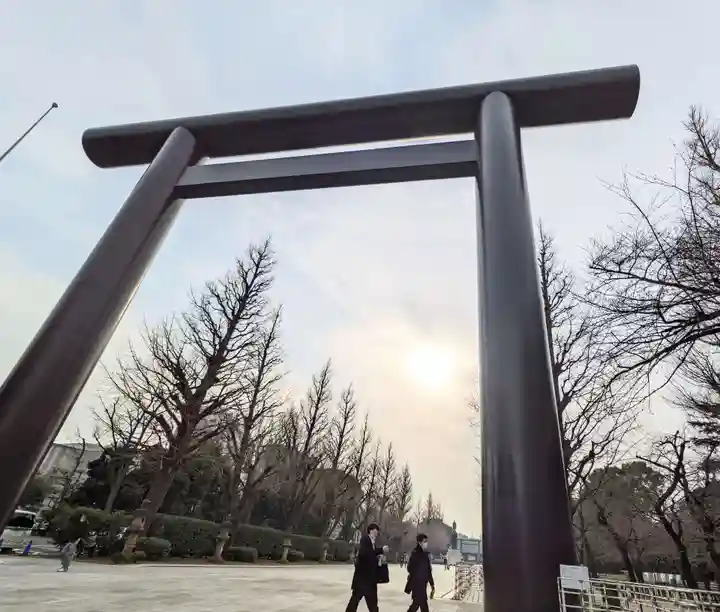 靖國神社の鳥居