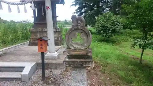 板倉雷電神社の鳥居