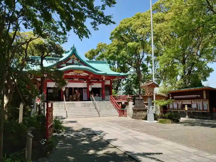 多摩川浅間神社の本殿・本堂