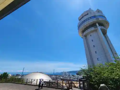 柿本神社の景色