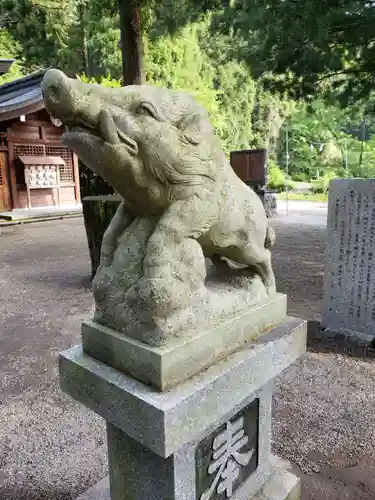 和気神社の狛犬