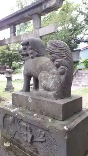 永山神社の狛犬