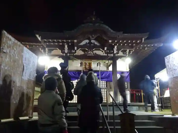 八幡神社の初詣