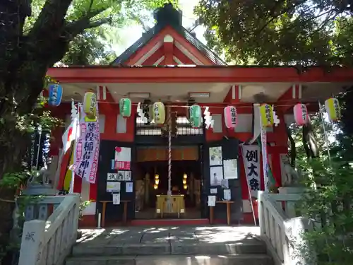 笠䅣稲荷神社の本殿・本堂