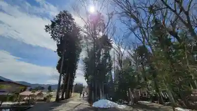 新屋山神社の周辺