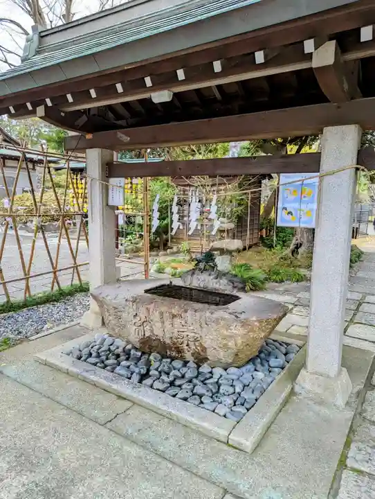 菊田神社の手水舎