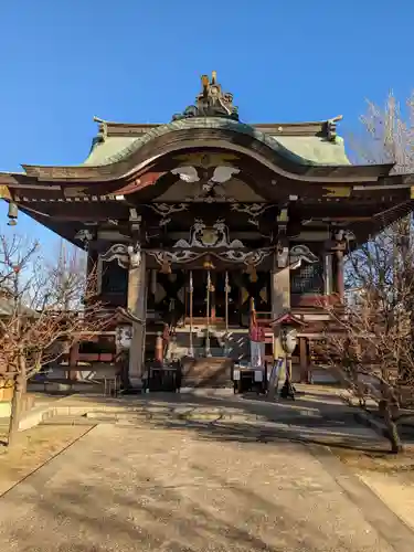 諏訪神社の本殿・本堂