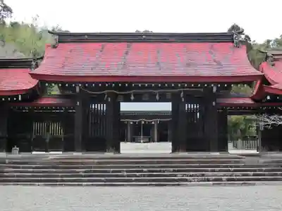 阿波神社の山門・神門