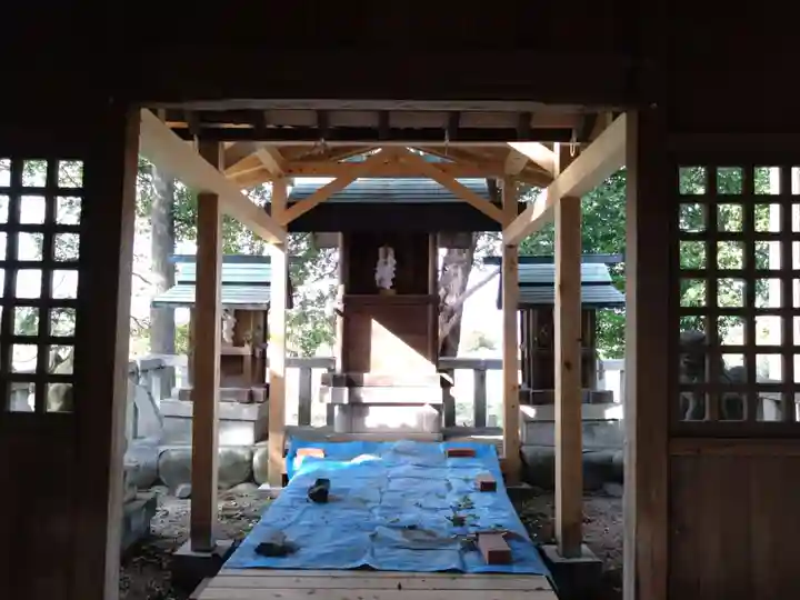 神明社(三丸渕上屋敷)の本殿・本堂