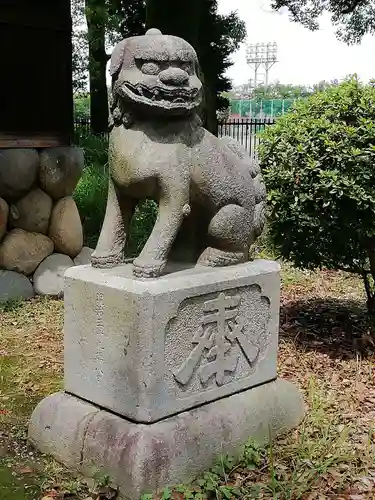 野宮神明社の狛犬