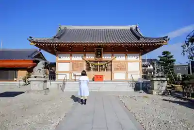 南明治八幡社の本殿・本堂