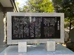 池袋氷川神社の歴史